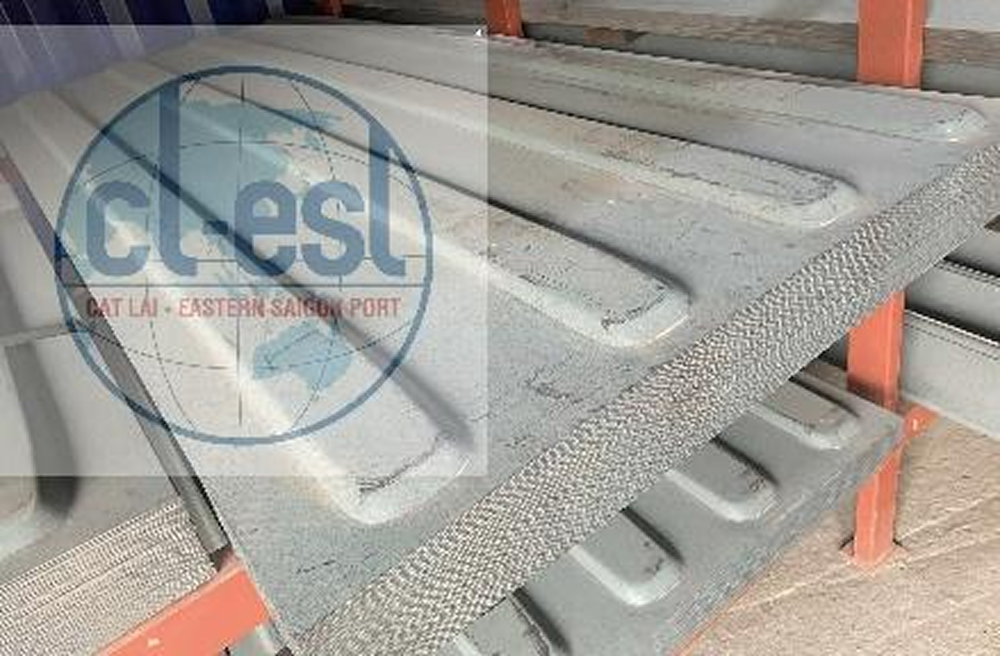 Tôn nóc 4 sóng container 2X1045X2356